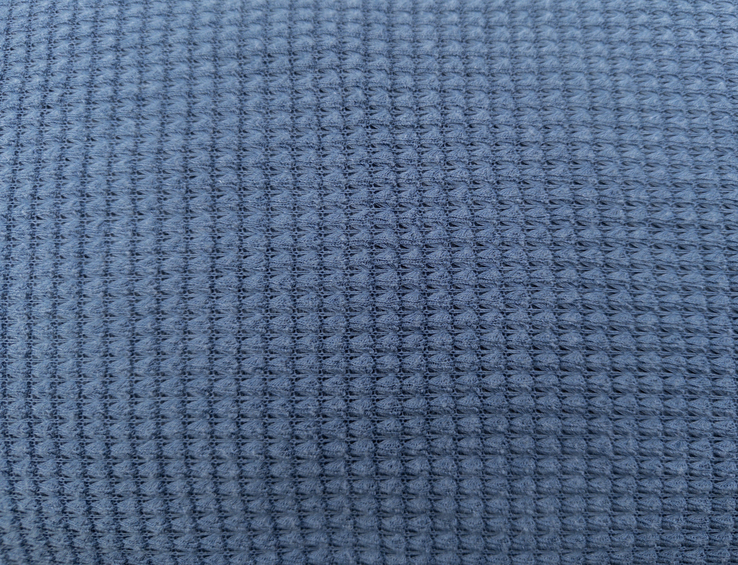 Chunky Blue Waffle Knit - Headwrap