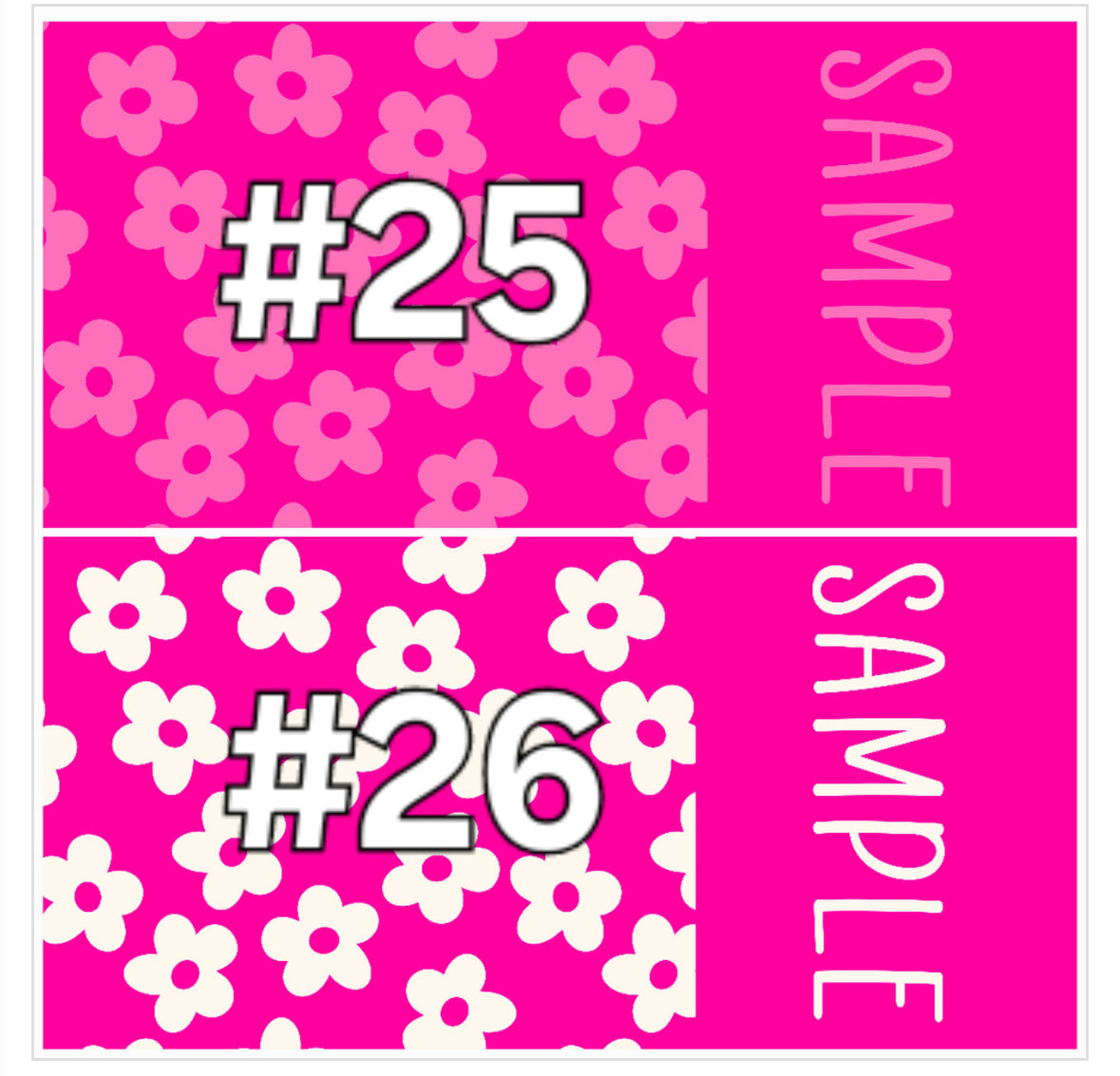 Custom Name Bows - Daisy
