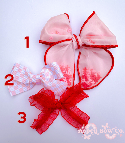 Shaker & Poppy Bows