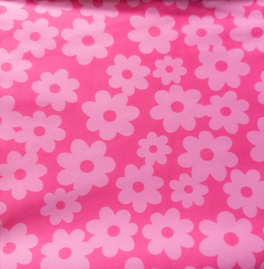 SWIM Pink Daisy - Single Bow