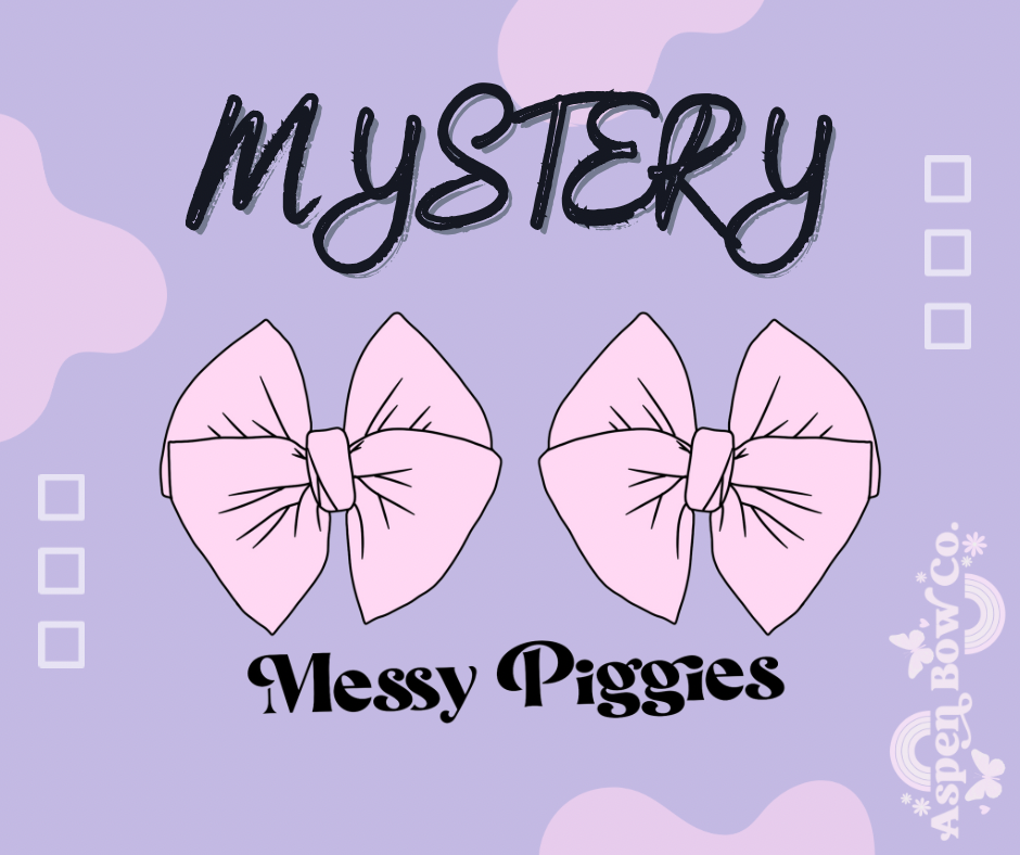 Mystery Messy Piggies