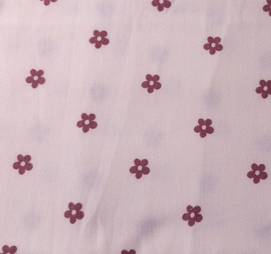 Cream & Mauve Daisies - Single Bow