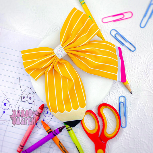 Pencil Coquette Bow