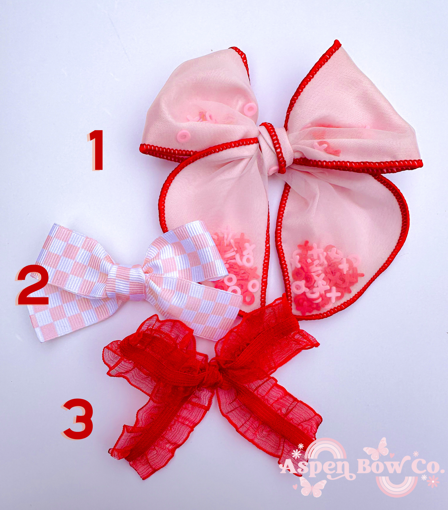 Shaker & Poppy Bows