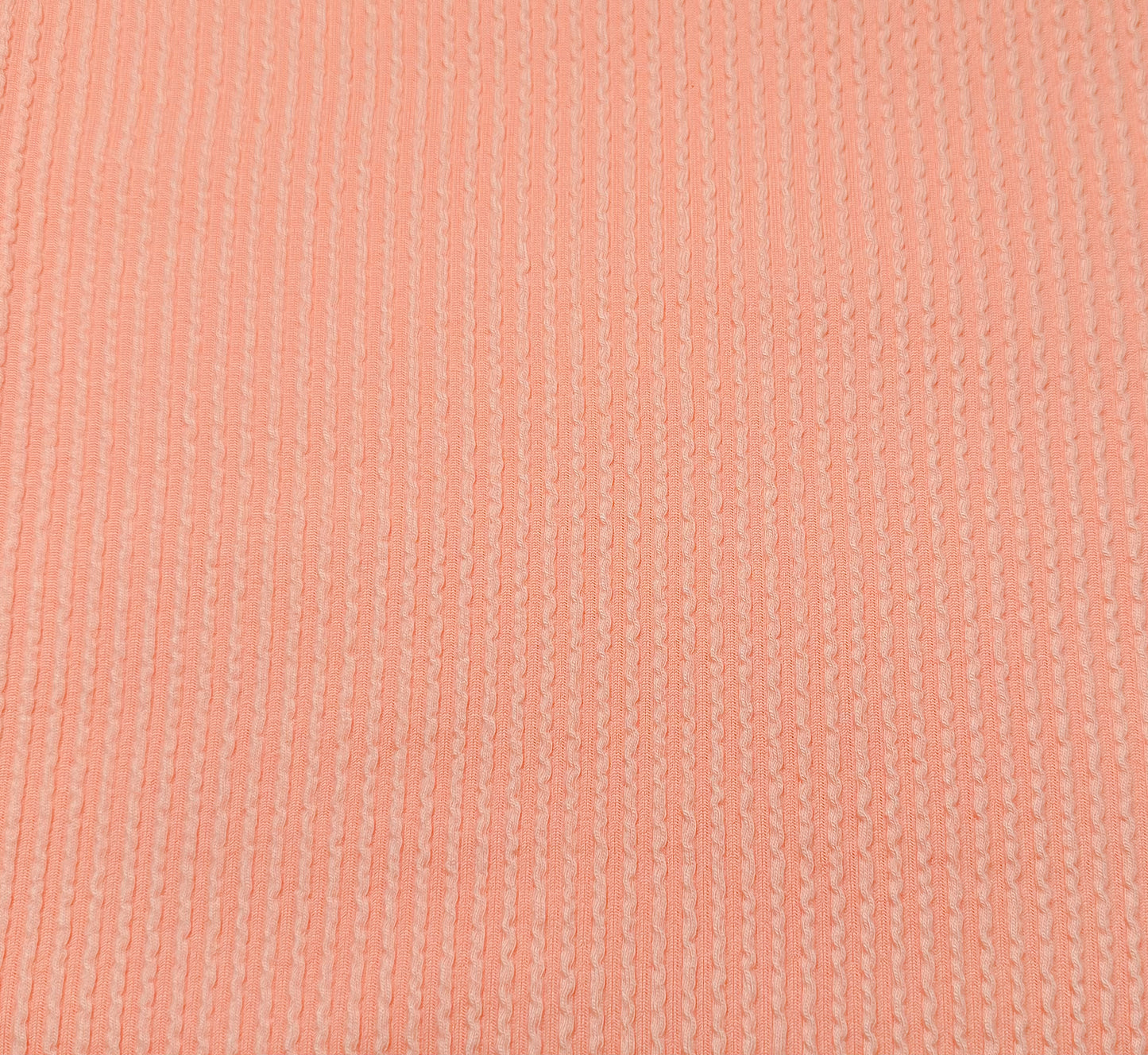 Peach Wavy Ribbed - Headwrap