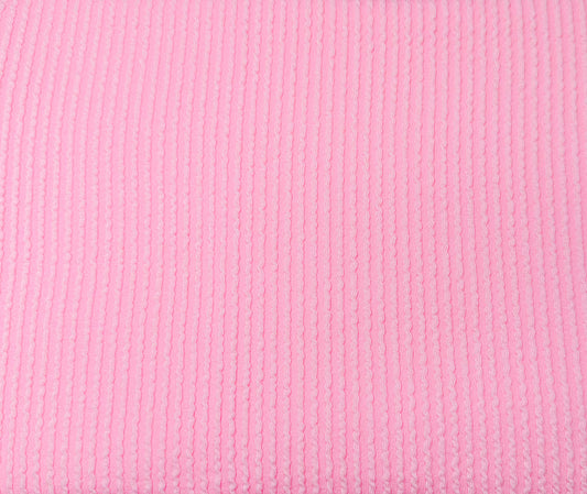 Light Pink Wavy Ribbed - Headwrap