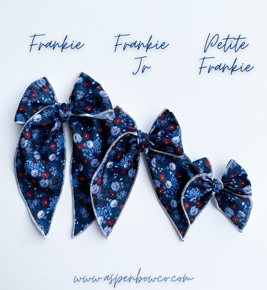 RWB Floral Embroidery - Frankies