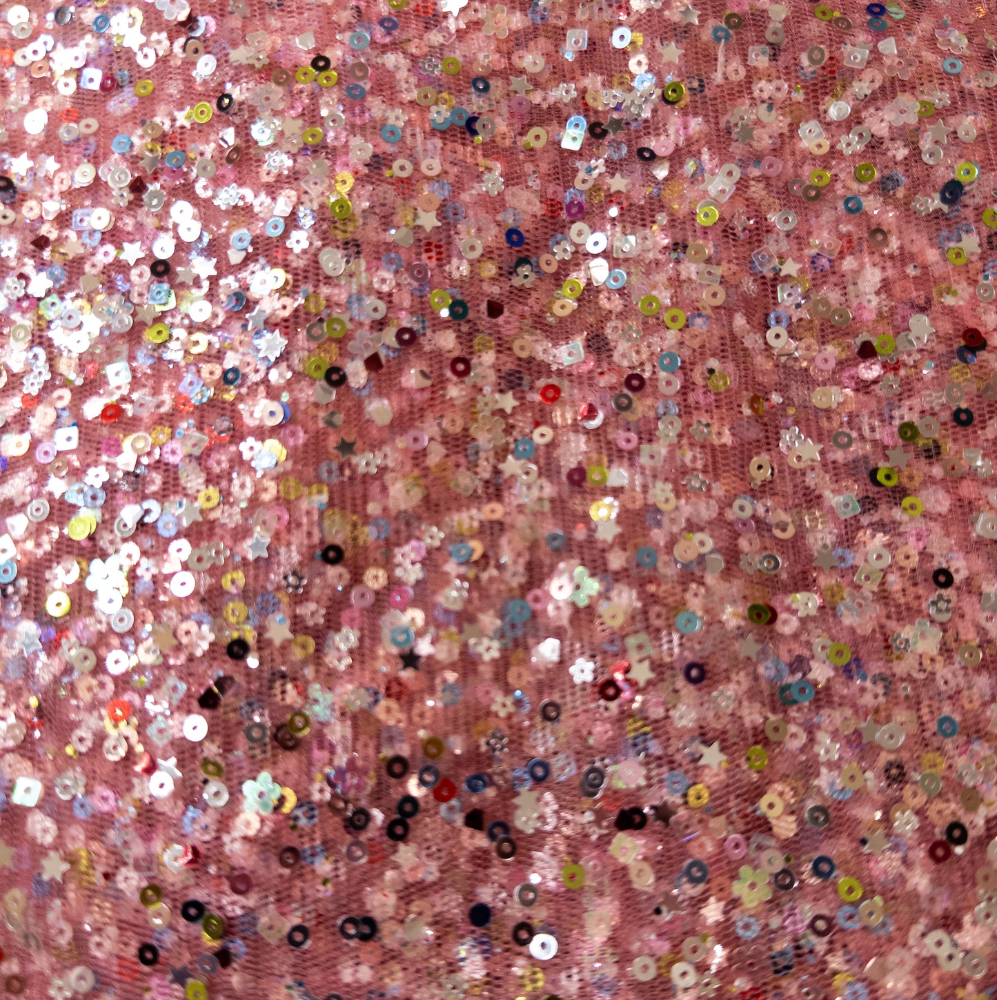 Sequin Party Mesh - Piggies