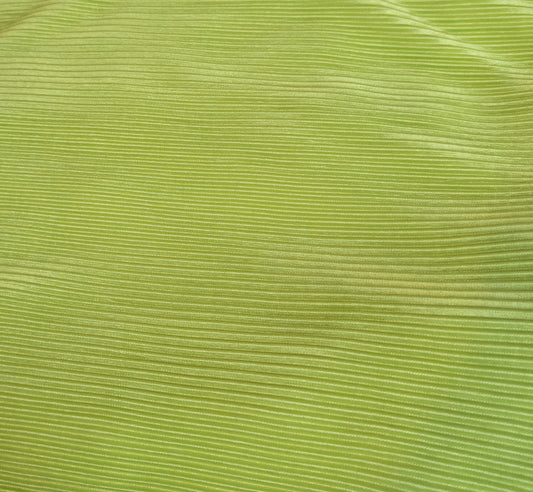 Lime Silky Ribbed - Headwrap